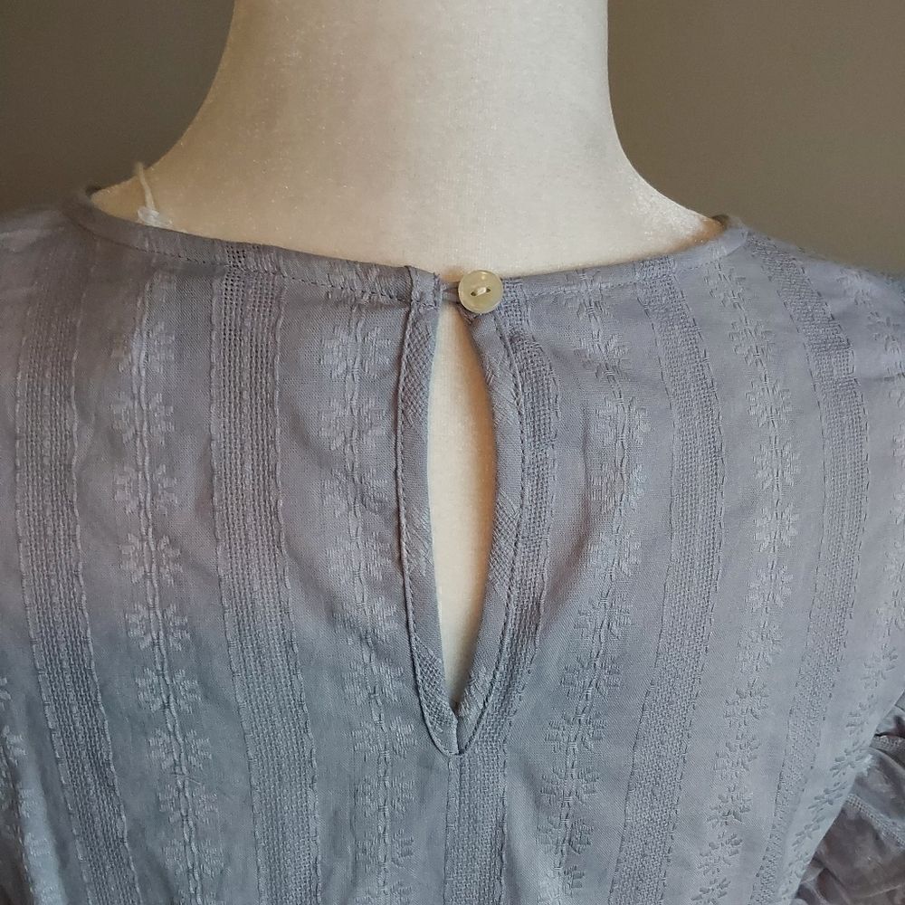 Universal Thread Blouse Sz M Double Ruffle - Picture 7 of 12
